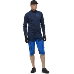 Norrona Fjørå Flex1 Short Heren - Indigo Night/Olympian Blue -Norrona norrona fjora flex1 shorts men indigo night olympian blue 3 903672