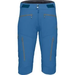 Norrona Fjørå Flex1 Short Heren - Mykonos Blue