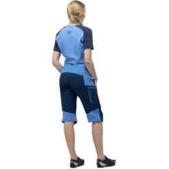 Norrona Fjørå Flex1 Short Dames - Campanula/Indigo Night -Norrona norrona fjora flex1 shorts women campanula indigo night 4 903748