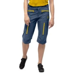 Norrona Fjørå Flex1 Short Dames - Vintage Indigo