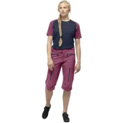 Norrona Fjørå Flex1 Short Dames - Violet Quartz -Norrona norrona fjora flex1 shorts women violet quartz model 1 1399620