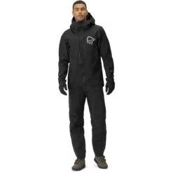 Norrona Fjørå Gore-Tex Pro Jas Heren - Caviar -Norrona norrona fjora gore tex pro jacket men caviar model 1 1399768