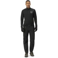 Norrona Fjørå Gore-Tex Pro Broek Heren - Caviar -Norrona norrona fjora gore tex pro pants men model 1 1399760