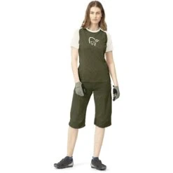 Norrona Fjørå Wool T-Shirt Dames - Indigo Night/Snowdrop -Norrona norrona fjora wool t shirt women 1 1178596