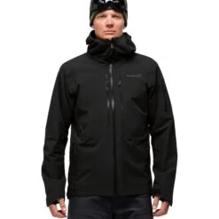 Norrona Lofoten Gore-Tex Insulated Jas Heren - Caviar