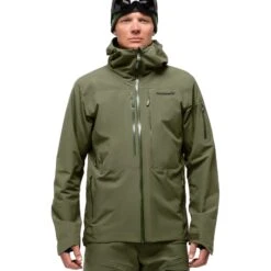 Norrona Lofoten Gore-Tex Insulated Jas Heren - Olive Night