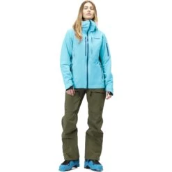Norrona Lofoten Gore-Tex Insulated Jas Dames - Aquarius -Norrona norrona lofoten gore tex insulated jacket women aquarius 3 1255514