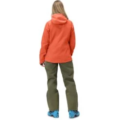 Norrona Lofoten Gore-Tex Insulated Jas Dames - Orange Alert -Norrona norrona lofoten gore tex insulated jacket women orange alert 4 1255528