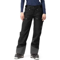 Norrona Lofoten Gore-Tex Insulated Broek Dames - Caviar