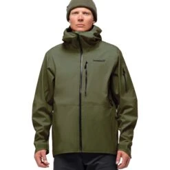Norrona Lofoten Gore-Tex Jas Heren - Olive Night