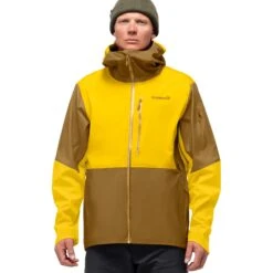 Norrona Lofoten Gore-Tex Jas Heren - Sulphur/Camelflage