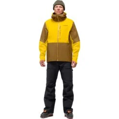 Norrona Lofoten Gore-Tex Jas Heren - Sulphur/Camelflage -Norrona norrona lofoten gore tex jacket men sulphur camelflage 4 1517821