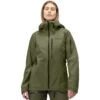 Norrona Lofoten Gore-Tex Jas Dames - Olive Night
