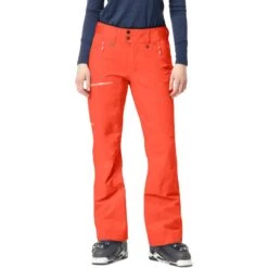 Norrona Lofoten Gore-Tex Broek Dames - Orange Alert