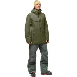 Norrona Lofoten Gore-Tex Pro Anorak Jas Heren - Olive Night -Norrona norrona lofoten gore tex pro anorak jacket men olive night 2 1517860