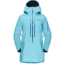 Norrona -Norrona norrona lofoten gore tex pro anorak jacket women aquarius 1 1255641