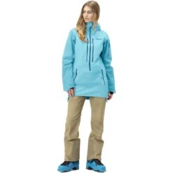 Norrona Lofoten Gore-Tex Pro Anorak Jas Dames - Aquarius -Norrona norrona lofoten gore tex pro anorak jacket women aquarius 3 1255643