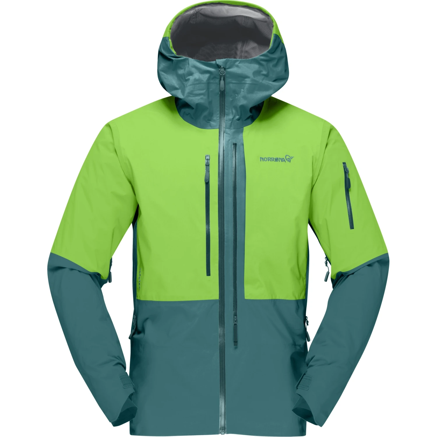 Norrona Lofoten Gore-Tex Pro Jas Heren - Classic Green/Everglade 2 Norrona Lofoten Gore-Tex Pro Jas Heren - Classic Green/Everglade - Afbeelding 2