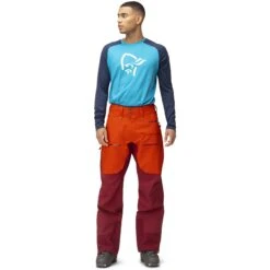 Norrona Lofoten Gore-Tex Pro Broek Heren - Arednalin/Rhubarb -Norrona norrona lofoten gore tex pro pants men arednalin rhubarb 3 1255859