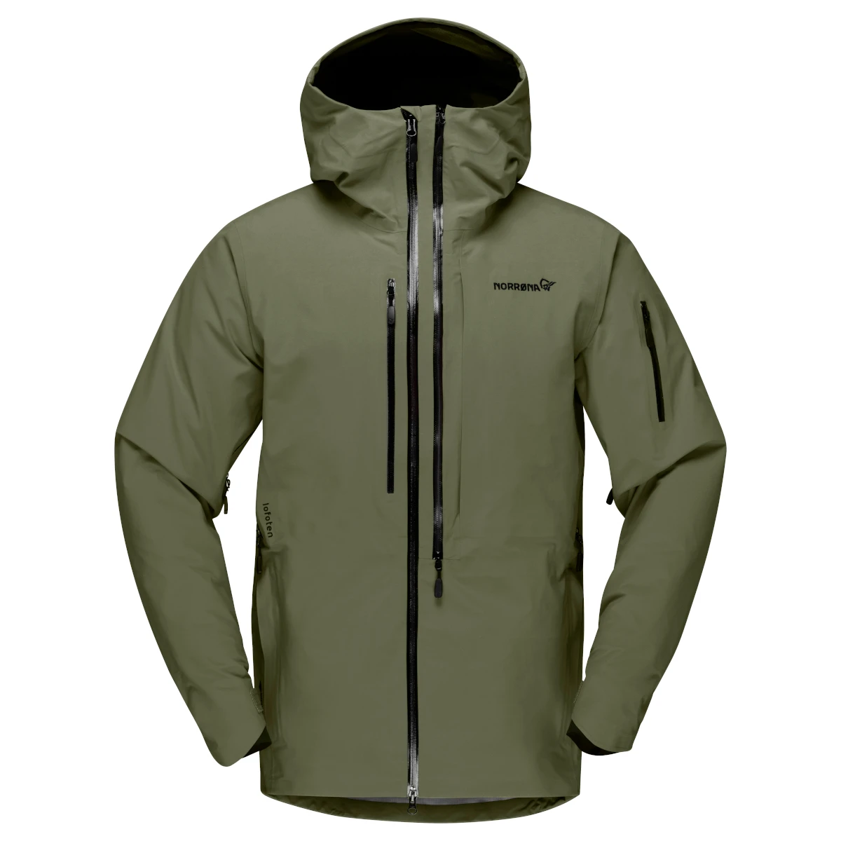 Norrona Lofoten Gore-Tex Pro Plus Jas Heren - Olive Night 2 Norrona Lofoten Gore-Tex Pro Plus Jas Heren - Olive Night - Afbeelding 2