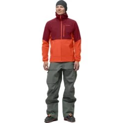 Norrona Lofoten Hiloflex200 Hood Jas Heren - Arednalin/Rhubarb -Norrona norrona lofoten hiloflex200 hood jacket men arednalin rhubarb 3 1255922