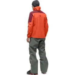 Norrona Lofoten Hiloflex200 Hood Jas Heren - Arednalin/Rhubarb -Norrona norrona lofoten hiloflex200 hood jacket men arednalin rhubarb 4 1255923