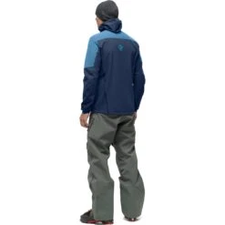 Norrona Lofoten Hiloflex200 Hood Jas Heren - Hawaiian Surf/Indigo Night -Norrona norrona lofoten hiloflex200 hood jacket men hawaiian surf indigo night 4 1255927