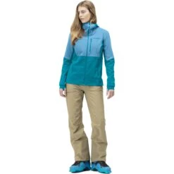 Norrona Lofoten Hiloflex200 Hood Jas Dames - Aquarius/Hawaiian Surf -Norrona norrona lofoten hiloflex200 hood jacket women aquarius hawaiian surf 3 1255967