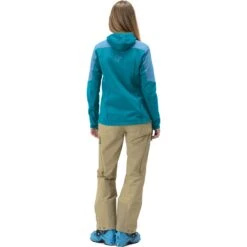 Norrona Lofoten Hiloflex200 Hood Jas Dames - Aquarius/Hawaiian Surf -Norrona norrona lofoten hiloflex200 hood jacket women aquarius hawaiian surf 4 1255968