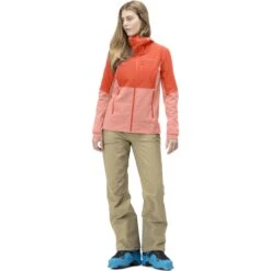 Norrona Lofoten Hiloflex200 Hood Jas Dames - Orange Alert -Norrona norrona lofoten hiloflex200 hood jacket women orange alert 3 1255971