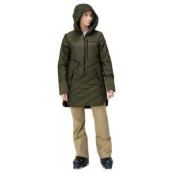 Norrona Lofoten Primaloft80 Anorak Jas Dames - Olive Night -Norrona norrona lofoten primaloft80 anorak jacket w olivenight 3 861641