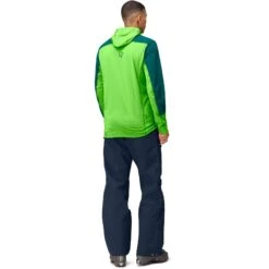 Norrona Lofoten Thermal Pro Hood Trui Heren - Classic Green/Everglade -Norrona norrona lofoten thermal pro hood pullover men classic green everglade 5 1518115