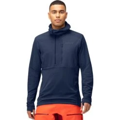 Norrona Lofoten Thermal Pro Hood Trui Heren - Indigo Night