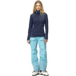 Norrona Lofoten Thermal Pro Hood Trui Dames - Indigo Night -Norrona norrona lofoten thermal pro hood pullover women indigo night 3 1256025