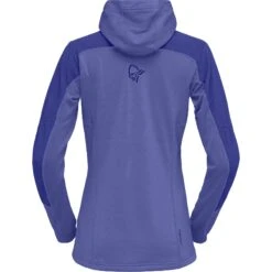 Norrona Lofoten Thermal Pro Hood Trui Dames - Violet Storm/Royal Blue -Norrona norrona lofoten thermal pro hood pullover women violet storm royal blue 3 1518141