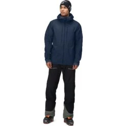Norrona Lyngen Aero80 Insulated Zip Hood Jas Heren - Indigo Night -Norrona norrona lyngen aero80 insulated zip hood jacket men indigo night 4 1518184