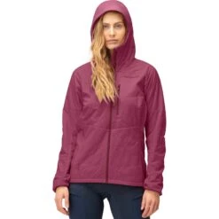Norrona Lyngen Alpha100 Zip Hood Jas Dames - Violet Quartz