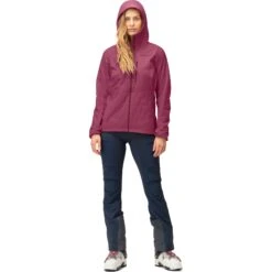 Norrona Lyngen Alpha100 Zip Hood Jas Dames - Violet Quartz -Norrona norrona lyngen alpha100 zip hood jacket women violet quartz 4 1518192