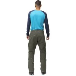 Norrona Lyngen Cotton Skibroek Heren - Olive Night -Norrona norrona lyngen cotton ski pants men olive night 4 1256318