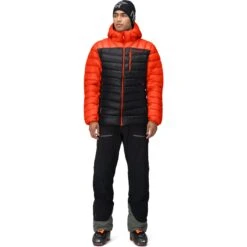 Norrona Lyngen Down850 Hood Donsjas Heren - Arednalin/Caviar -Norrona norrona lyngen down850 hood jacket men arednalin caviar 4 1518319