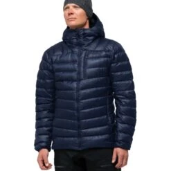 Norrona Lyngen Down850 Hood Donsjas Heren - Indigo Night