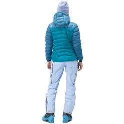 Norrona Lyngen Down850 Hood Donsjas Dames - Aquarius/Hawaiian Surf -Norrona norrona lyngen down850 hood jacket women aquarius hawaiian surf 4 1256337