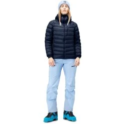 Norrona Lyngen Down850 Hood Donsjas Dames - Indigo Night -Norrona norrona lyngen down850 hood jacket women indigo night 2 1518267