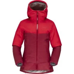 Norrona Lyngen Dri2 Thermo60 Jas Dames - True Red/Rhubarb