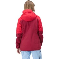 Norrona Lyngen Dri2 Thermo60 Jas Dames - True Red/Rhubarb -Norrona norrona lyngen dri2 thermo60 jacket women true red rhubarb 4 1026518