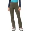 Norrona Lyngen Equaliser Stretch Tights Skibroek Dames - Olive Night