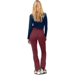 Norrona Lyngen Equaliser Stretch Tights Skibroek Dames - Tawny Port -Norrona norrona lyngen equaliser stretch ski tights women tawny port 5 1518394