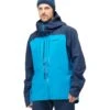 Norrona Lyngen Gore-Tex Jas Heren - Indigo Night/Hawaiian Surf