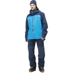 Norrona Lyngen Gore-Tex Jas Heren - Indigo Night/Hawaiian Surf -Norrona norrona lyngen gore tex jacket men indigo night hawaiian surf 3 1026679