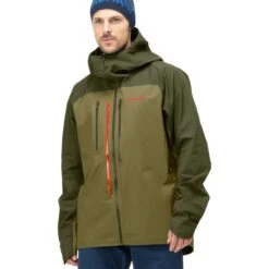 Norrona Lyngen Gore-Tex Jas Heren - Olive Drab/Olive Night